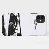 uitzicht 370Z zijkant Case-Mate iPhone Case (Achterkant (horizontaal))