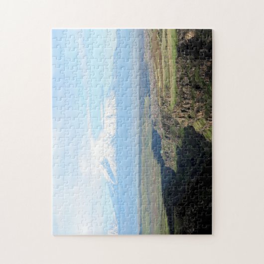 Uitzicht aan de Armeense kant van de berg Legpuzzel (Verticaal)