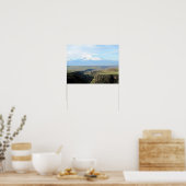 Uitzicht aan de Armeense kant van de berg Poster (Keuken)