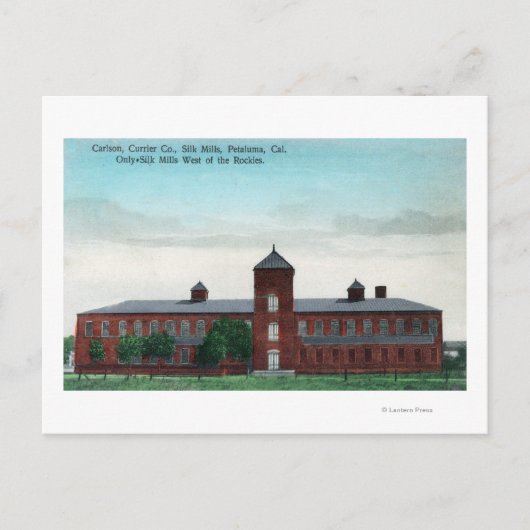 Uitzicht aan de buitenkant van de Currier Co-Silk  Briefkaart (Voorkant)