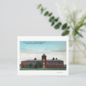 Uitzicht aan de buitenkant van de Currier Co-Silk  Briefkaart (Staand voorkant)