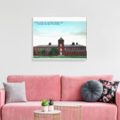 Uitzicht aan de buitenkant van de Currier Co-Silk Canvas Afdruk (Insitu (Woonkamer))