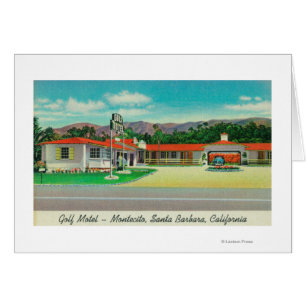 Uitzicht aan de buitenkant van de Golf van Motel,