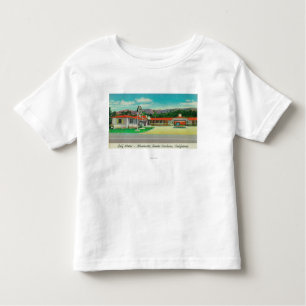 Uitzicht aan de buitenkant van de Golf van Motel,  Kinder Shirts