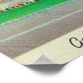 Uitzicht aan de buitenkant van de Golf van Motel,  Poster (Hoek)