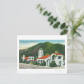 Uitzicht aan de buitenkant van de Motel Inn Briefkaart (Staand voorkant)