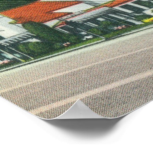 Uitzicht aan de buitenkant van de Motel Inn Poster (Hoek)