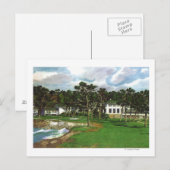 Uitzicht aan de buitenkant van de Perbble Beach Lo Briefkaart (Voorkant / Achterkant)