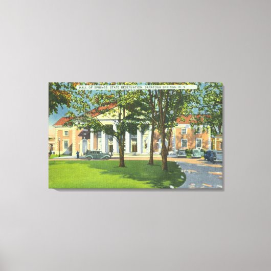 Uitzicht aan de buitenkant van de Snel Canvas Afdruk (Voorkant)