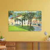 Uitzicht aan de buitenkant van de Snel Canvas Afdruk (Insitu (Woonkamer))