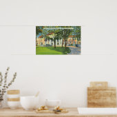 Uitzicht aan de buitenkant van de Snel Poster (Keuken)