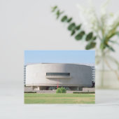 Uitzicht aan de buitenkant van het Hirshhorn-museu Briefkaart (Staand voorkant)