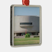 Uitzicht aan de buitenkant van het Hirshhorn-museu Metalen Ornament (Rechts)