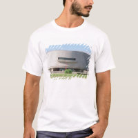 Uitzicht aan de buitenkant van het Hirshhorn-museu
