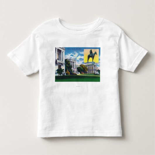 Uitzicht aan de buitenkant van het Museum of Fine Kinder Shirts (Voorkant)