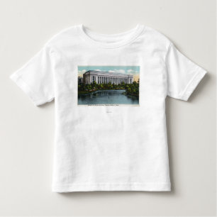 Uitzicht aan de buitenkant van het Museum of Fine  Kinder Shirts