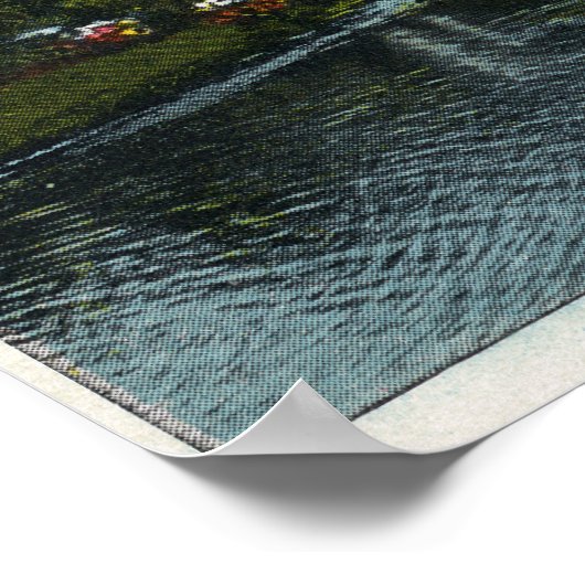 Uitzicht aan de buitenkant van het Museum of Fine Poster (Hoek)