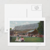 Uitzicht aan de buitenkant van Idora Park Skating  Briefkaart (Voorkant / Achterkant)