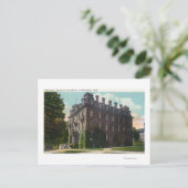 Uitzicht aan de buitenkant van Judd Hall, Wesleyan Briefkaart (Staand voorkant)