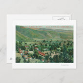 Uitzicht aan de buitenkant van Paraiso Hot Springs Briefkaart (Voorkant / Achterkant)