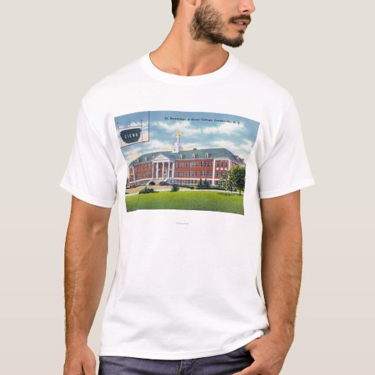 Uitzicht aan de buitenkant van Sint-Bernardine van T-shirt (Voorkant)