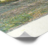 Uitzicht aan de buitenzijde van de middelbare scho poster (Hoek)