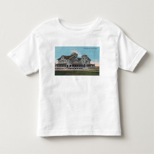 Uitzicht aan de buitenzijde van de noordzijde van  kinder shirts (Voorkant)