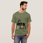 Uitzicht aan de Elkaholic zijde T-shirt (Voorkant volledig)