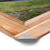 Uitzicht aan de kust van Schotland, Sky en Ocean v Poster (Hoek)