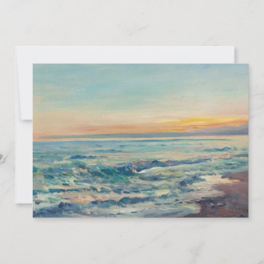 Uitzicht aan de kust | William Blair Bruce (Voorkant)