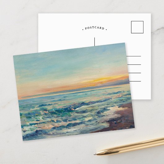 Uitzicht aan de kust | William Blair Bruce Briefkaart