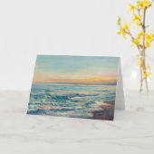 Uitzicht aan de kust | William Blair Bruce Kaart (Gele Bloem)