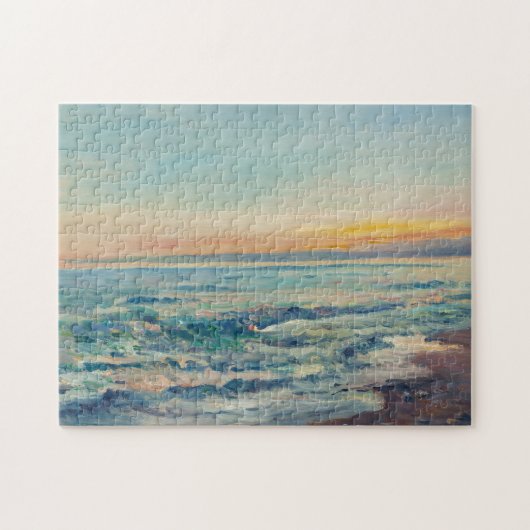 Uitzicht aan de kust | William Blair Bruce Legpuzzel (Horizontaal)
