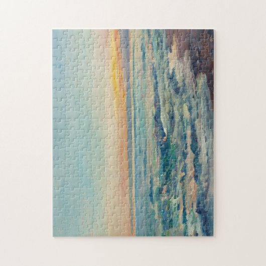 Uitzicht aan de kust | William Blair Bruce Legpuzzel (Verticaal)