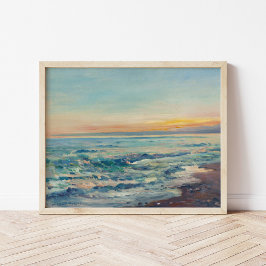 Uitzicht aan de kust | William Blair Bruce Poster