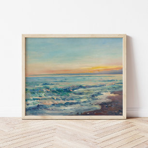 Uitzicht aan de kust   William Blair Bruce Poster