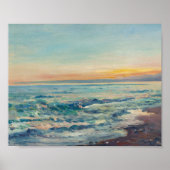 Uitzicht aan de kust | William Blair Bruce Poster (Voorkant)