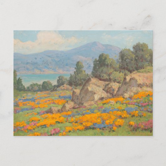 Uitzicht aan de kust | William Franklin Jackson Briefkaart (Voorkant)