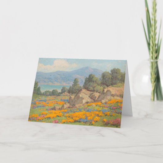 Uitzicht aan de kust | William Franklin Jackson Kaart (Voorkant)