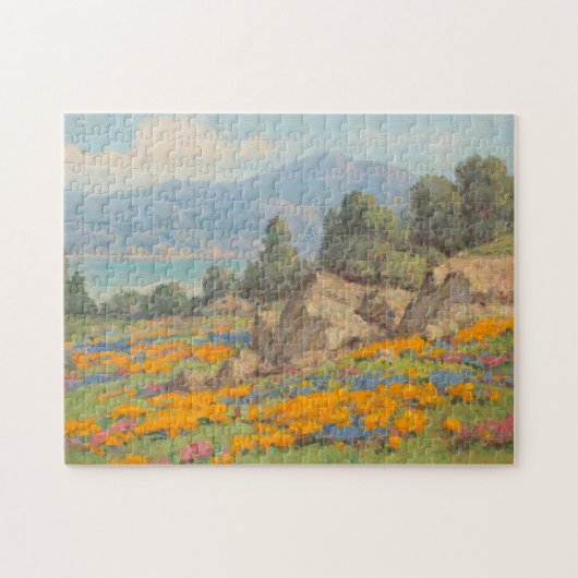 Uitzicht aan de kust | William Franklin Jackson Legpuzzel (Horizontaal)