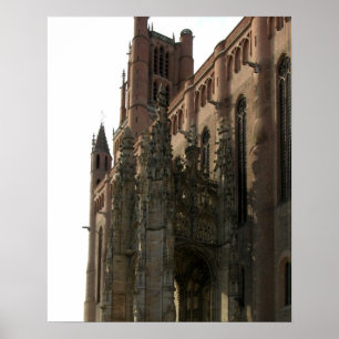 Uitzicht aan de rechterzijde met de poriën van de  poster