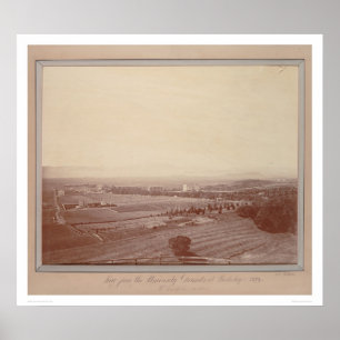 Uitzicht aan de universiteit... (1338) poster