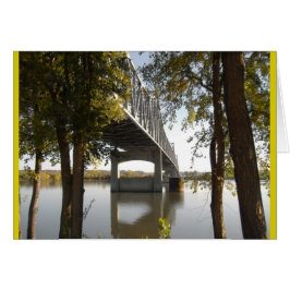 Uitzicht aan de voorzijde van de rivier de Peoria 