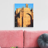 Uitzicht aan de westkant canvas afdruk (Insitu (Woonkamer))