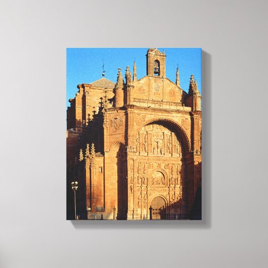 Uitzicht aan de westkant canvas afdruk (Voorkant)