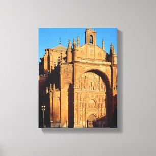 Uitzicht aan de westkant canvas afdruk