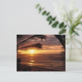 Uitzicht aan de zeezijde briefkaart (Staand voorkant)