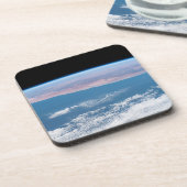 Uitzicht aan de zuidwestkust van Afrika. Bier Onderzetter (Linkerzijde)