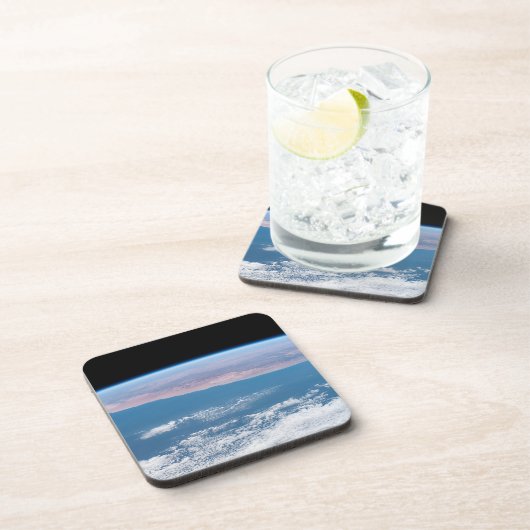 Uitzicht aan de zuidwestkust van Afrika. Bier Onderzetter (Rechterzijde)