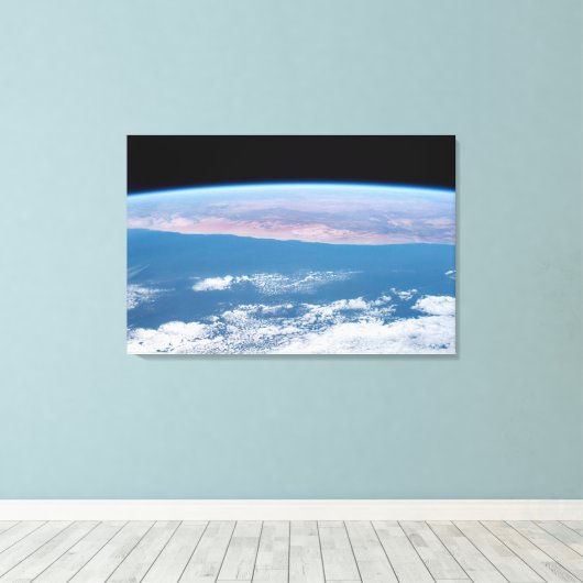 Uitzicht aan de zuidwestkust van Afrika. Canvas Afdruk (Insitu (Houten vloer))